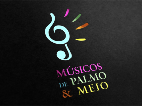 logotipomusicospalmoemeio Logótipo para associação de música