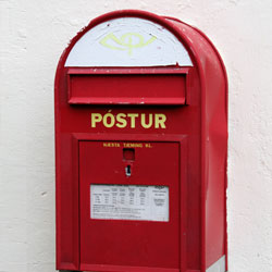 caixa de correio postur