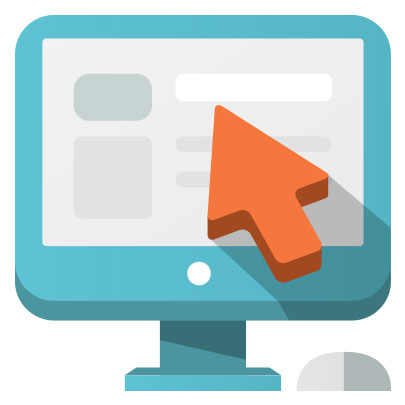 Ícone cursor de rato no ecrã