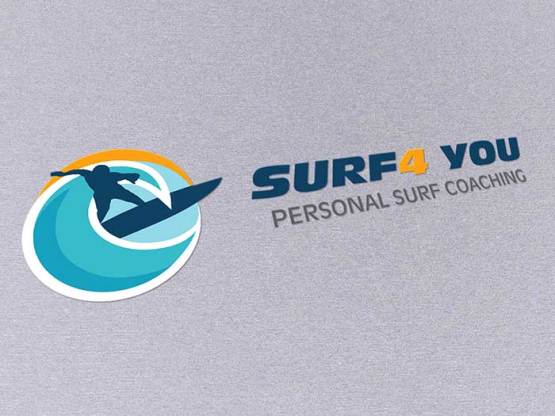 Logótipo para empresa de personal surf coaching