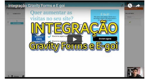 Gravity Forms com E-goi