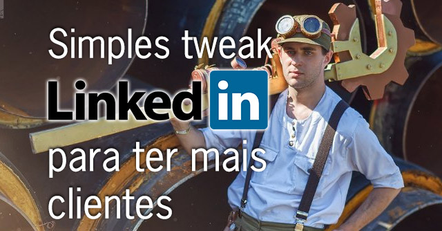 Homem com chave de fendas gigante