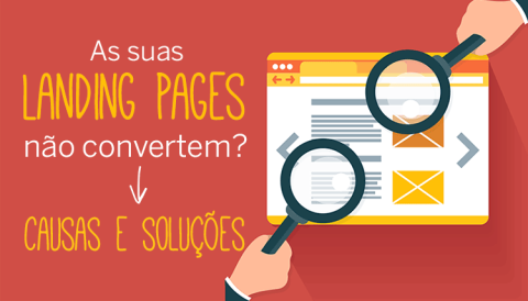 Landing pages - causas e soluções