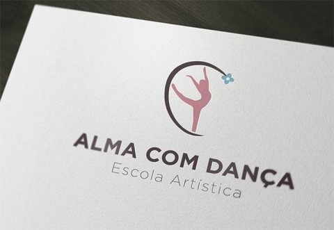 Logotipo Alma com Dança