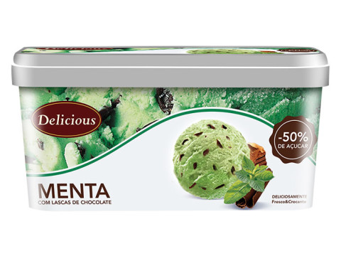 Gelado Delicious Chocolate Menta