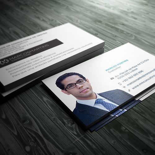 Cartão de contacto MM Consulting