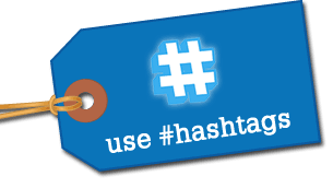 Use hashtags