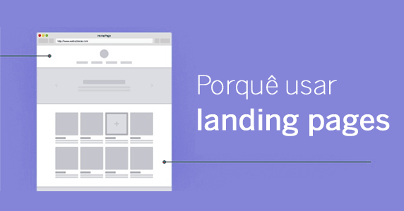 Porquê usar landing pages?