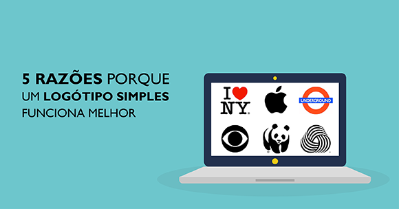 Logotipo simples funciona melhor