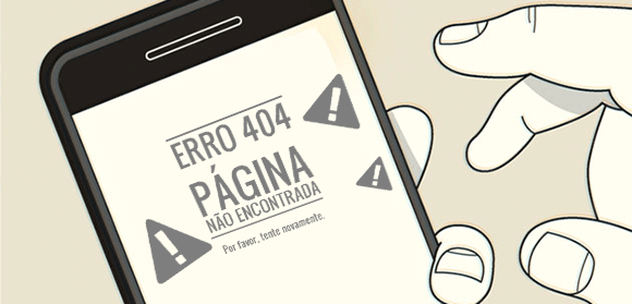 Erro 404 mobile